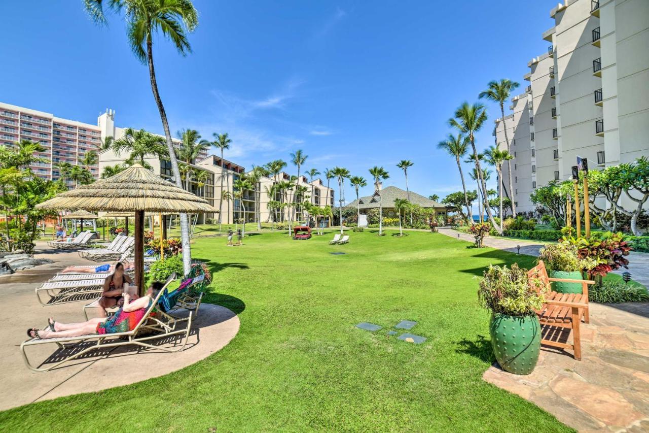 Cute Beachfront Condo With Lanai And Resort Pools Кахана Экстерьер фото
