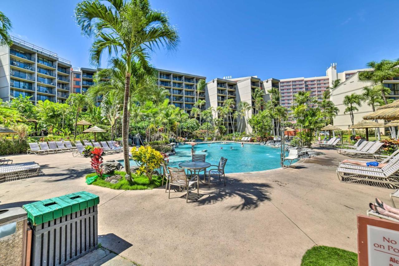Cute Beachfront Condo With Lanai And Resort Pools Кахана Экстерьер фото
