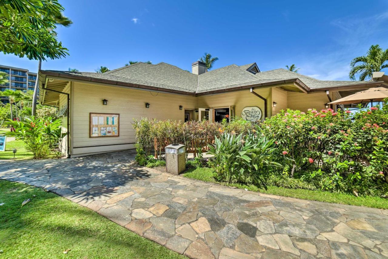Cute Beachfront Condo With Lanai And Resort Pools Кахана Экстерьер фото